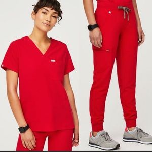 Red Figs Scrubs